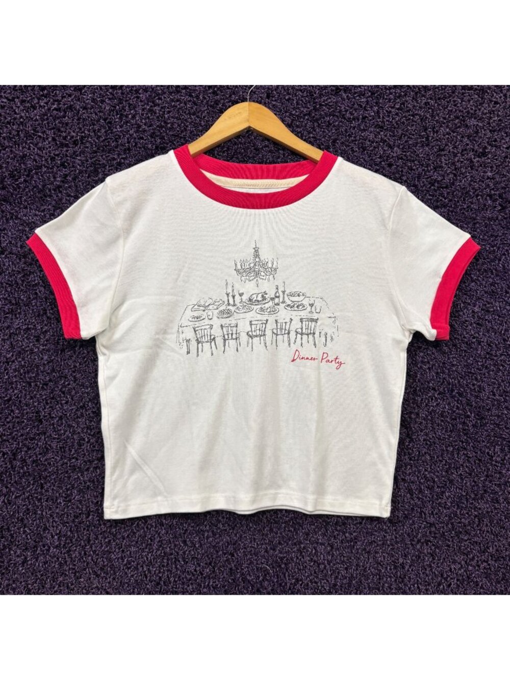 Niall Horan Dinner Party Album Popstar Baby Ringer Top XXL